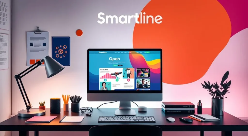 تصميم المواقع مع سمارت لاين