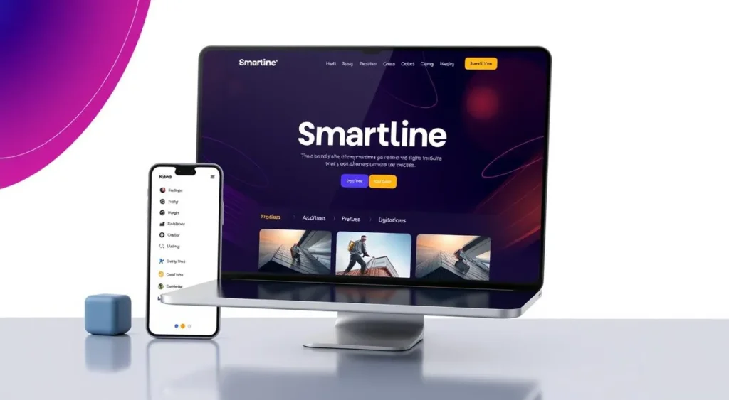 تصميم المواقع والتطبيقات مع وكالة سمارت لاين