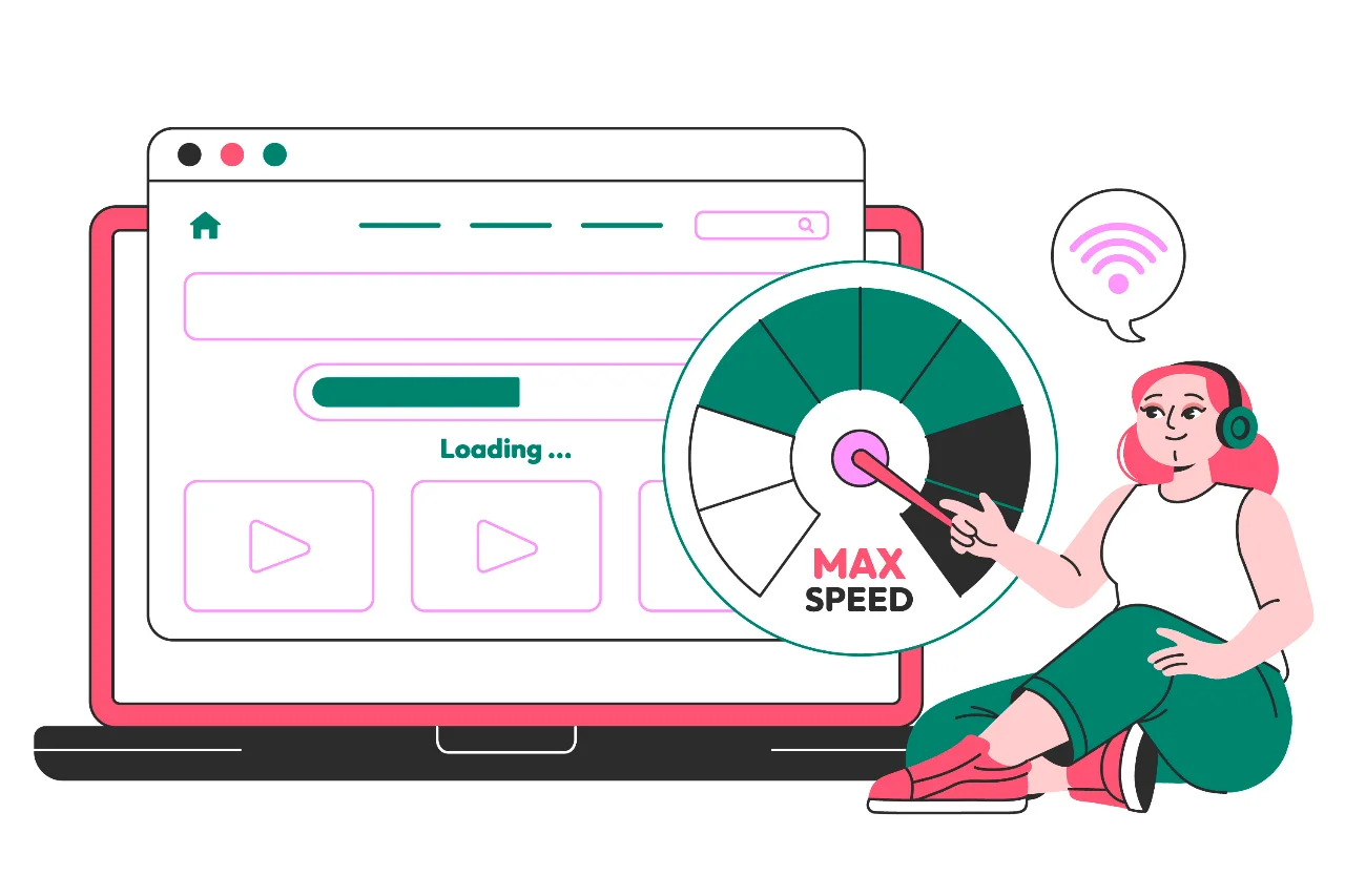 زيادة سرعة الموقع